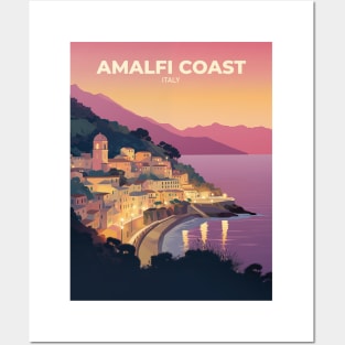 AMALFI COAST Posters and Art